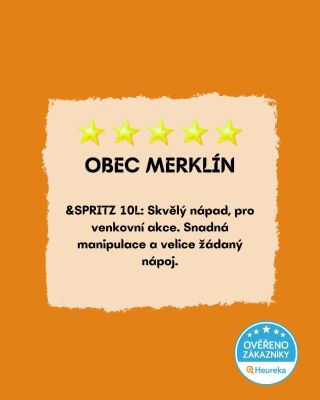 Když obec Merklín testovala náš párty sud s Aperol Spritzem, potvrdili jsme si, že je to skvělá volba pro venkovní akce!...